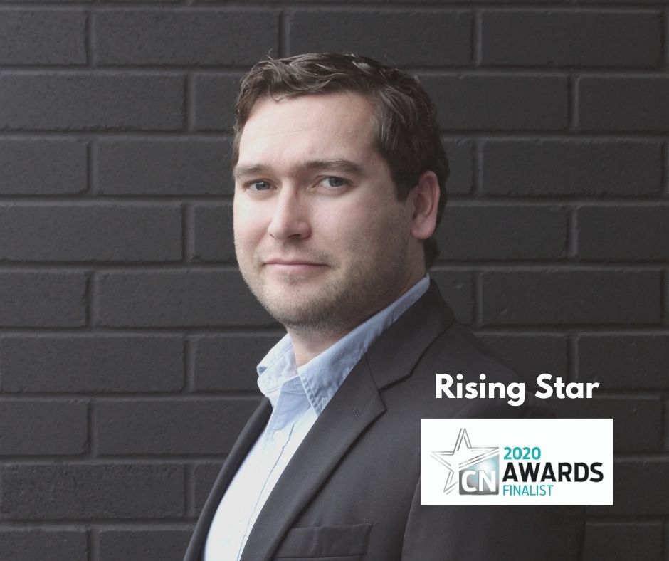Contracts Manager John Doyle is a finalist in the Rising Star category in this year's Construction News Awards.